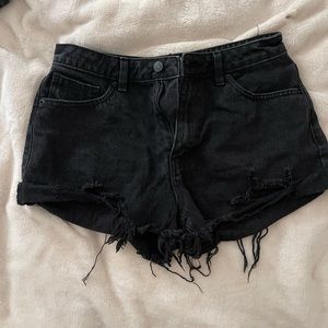 Black Forever 21 Denim Shorts